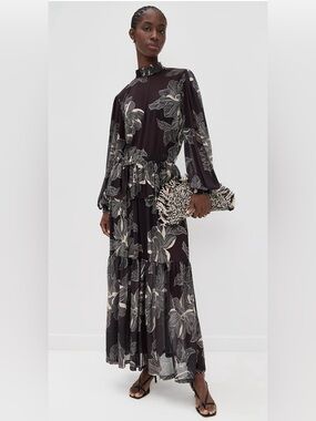 Dress To Tulle Floral Skirt & Tunic in Flora Print